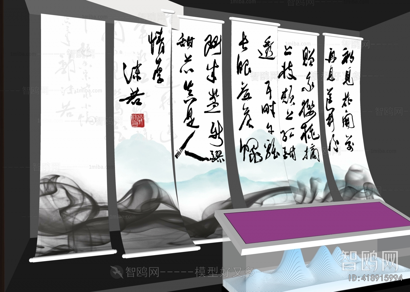 New Chinese Style Exhibition Hall