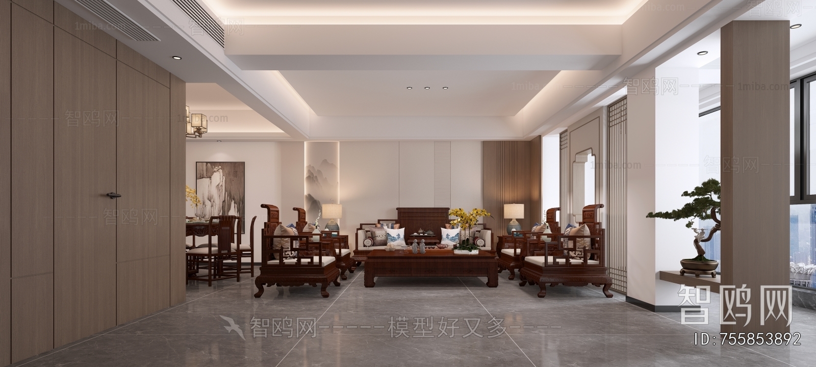 Chinese Style A Living Room