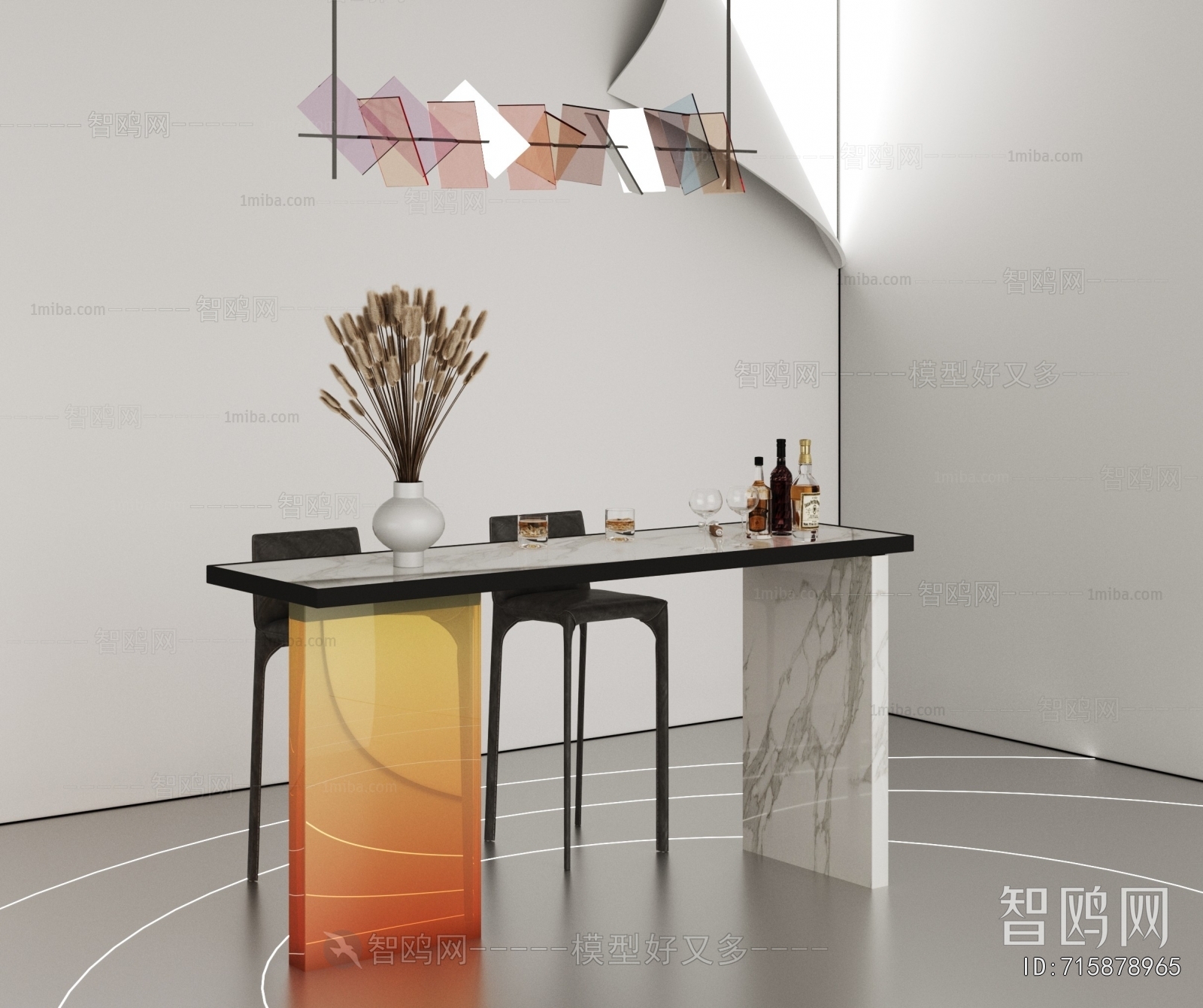 Modern Counter Bar