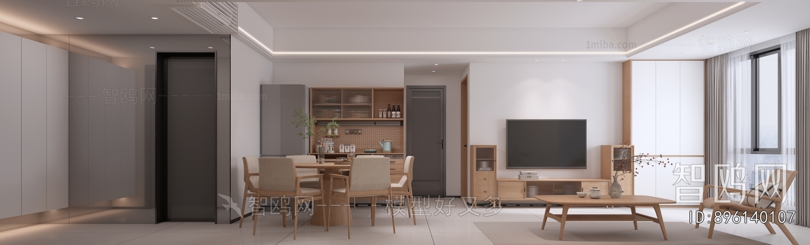 Nordic Style A Living Room