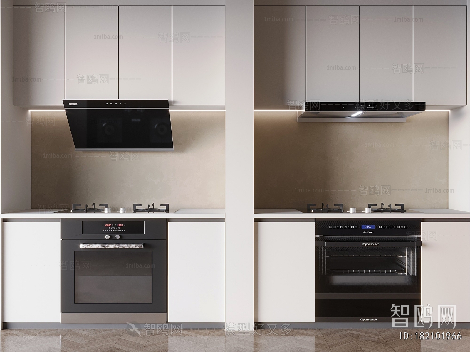 Modern Kitchen Electric Gas Range