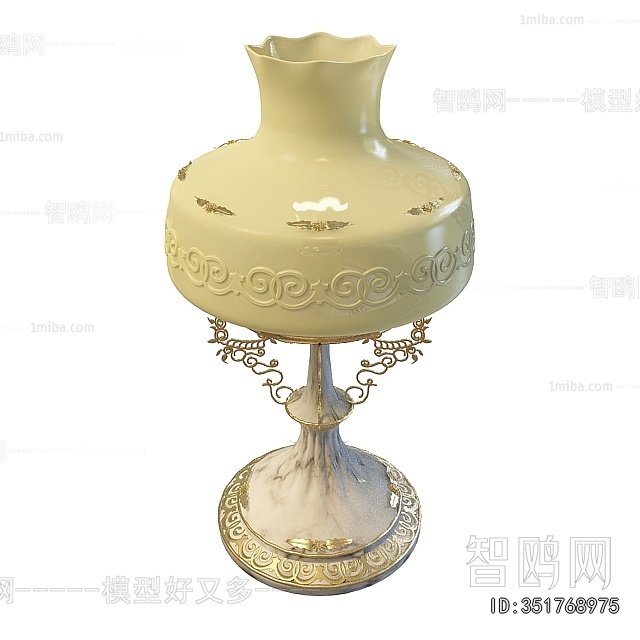 European Style Table Lamp