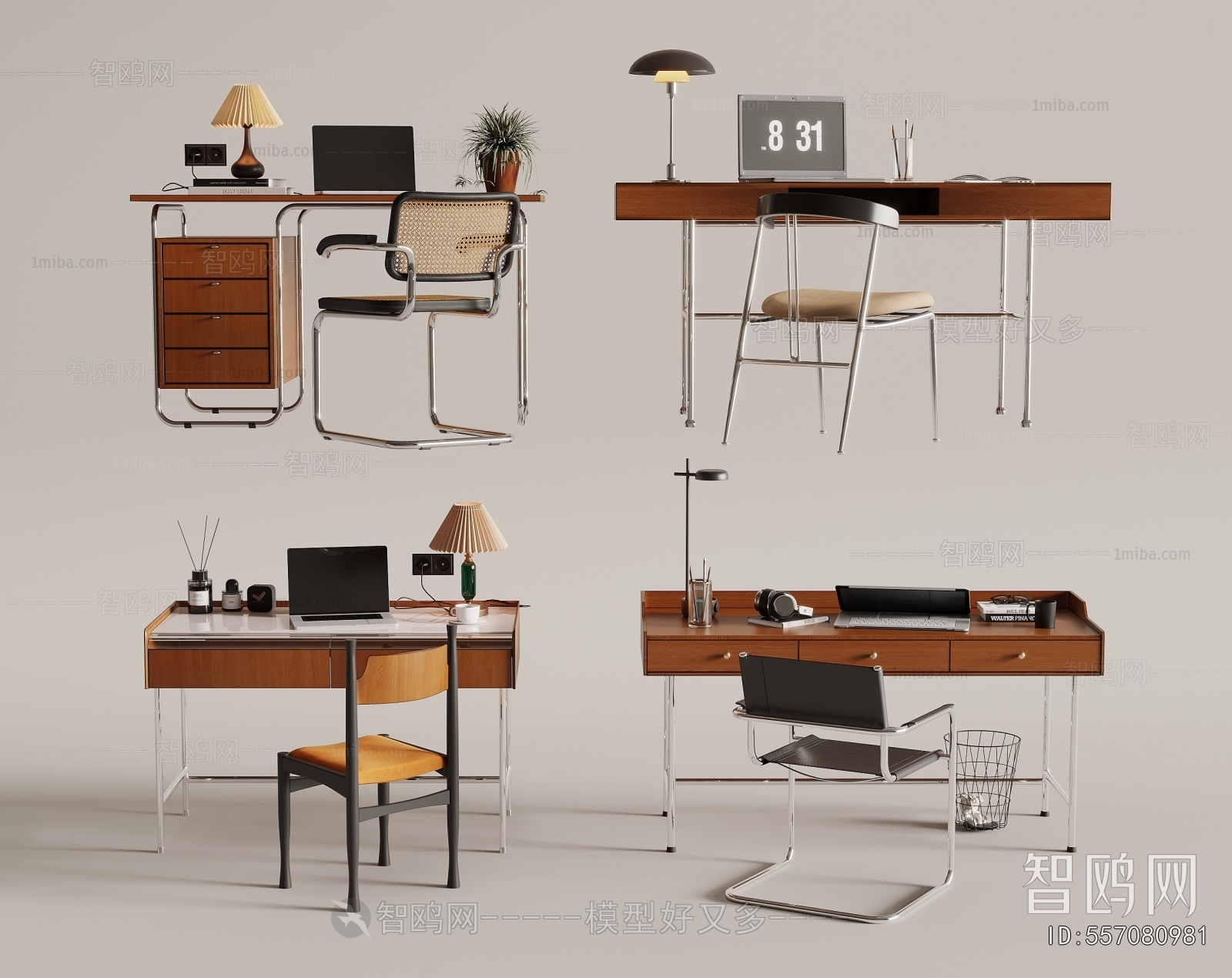 Modern Computer Desk And Chair