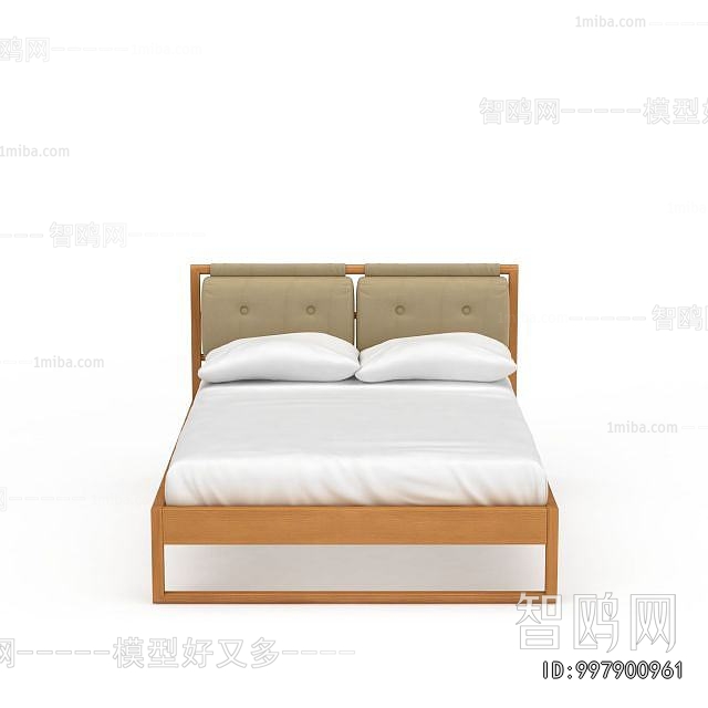 Nordic Style Double Bed