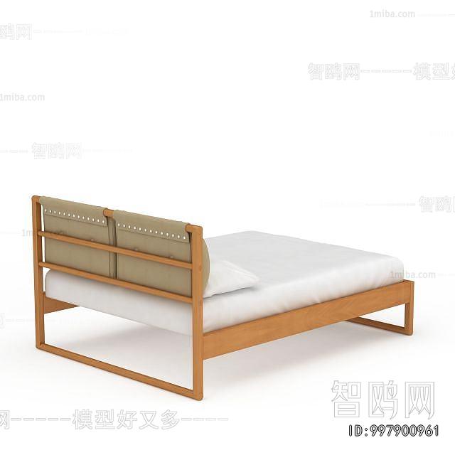Nordic Style Double Bed