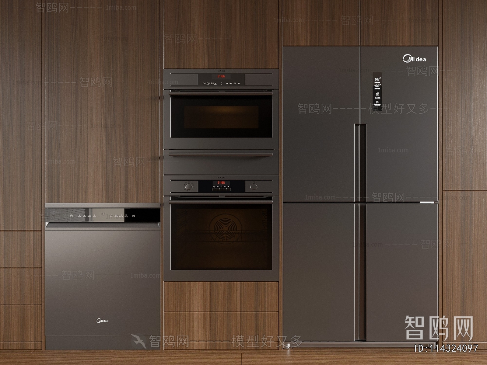 Modern Electric Kitchen Appliances