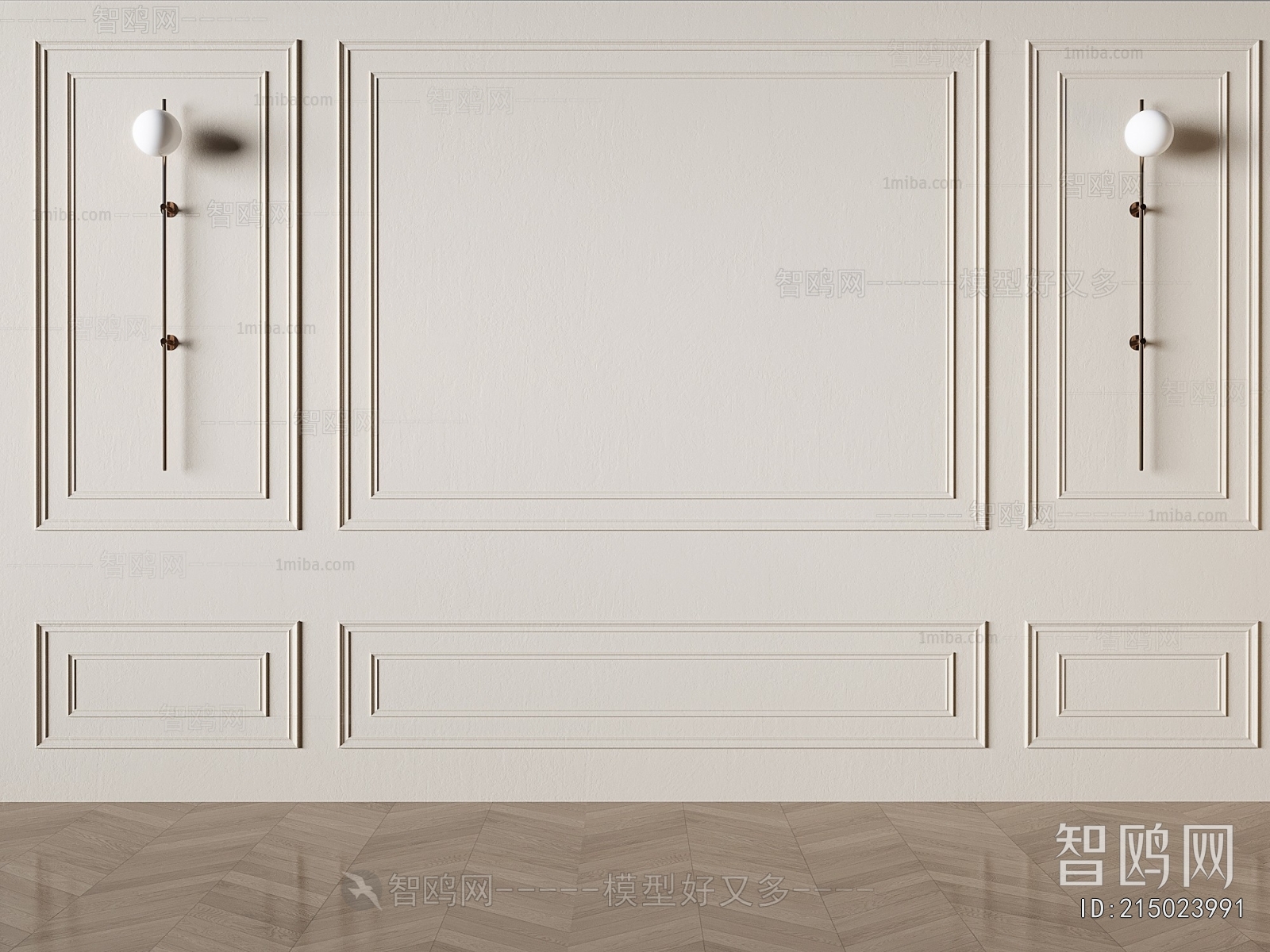 French Style TV Wall