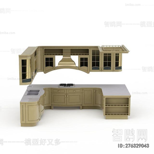 European Style Kitchen Cabinet
