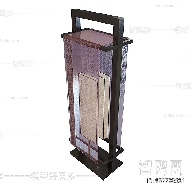 New Chinese Style Floor Lamp