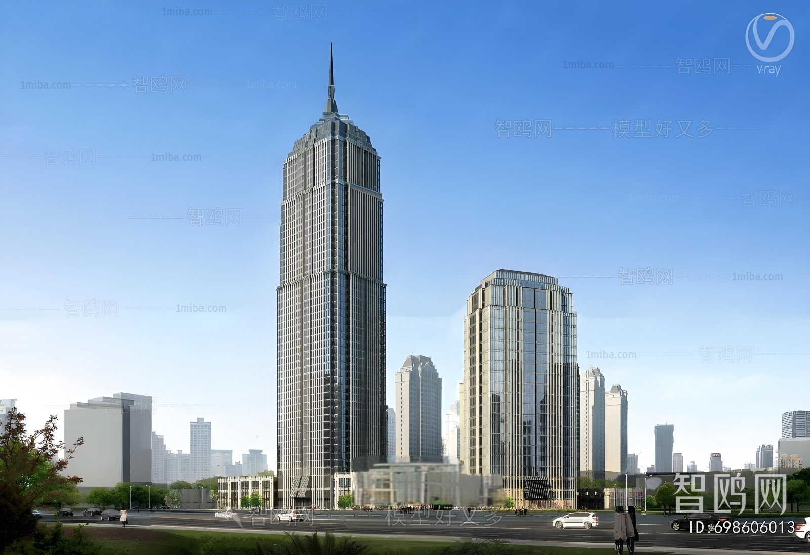 Modern Appearance Of Commercial Building