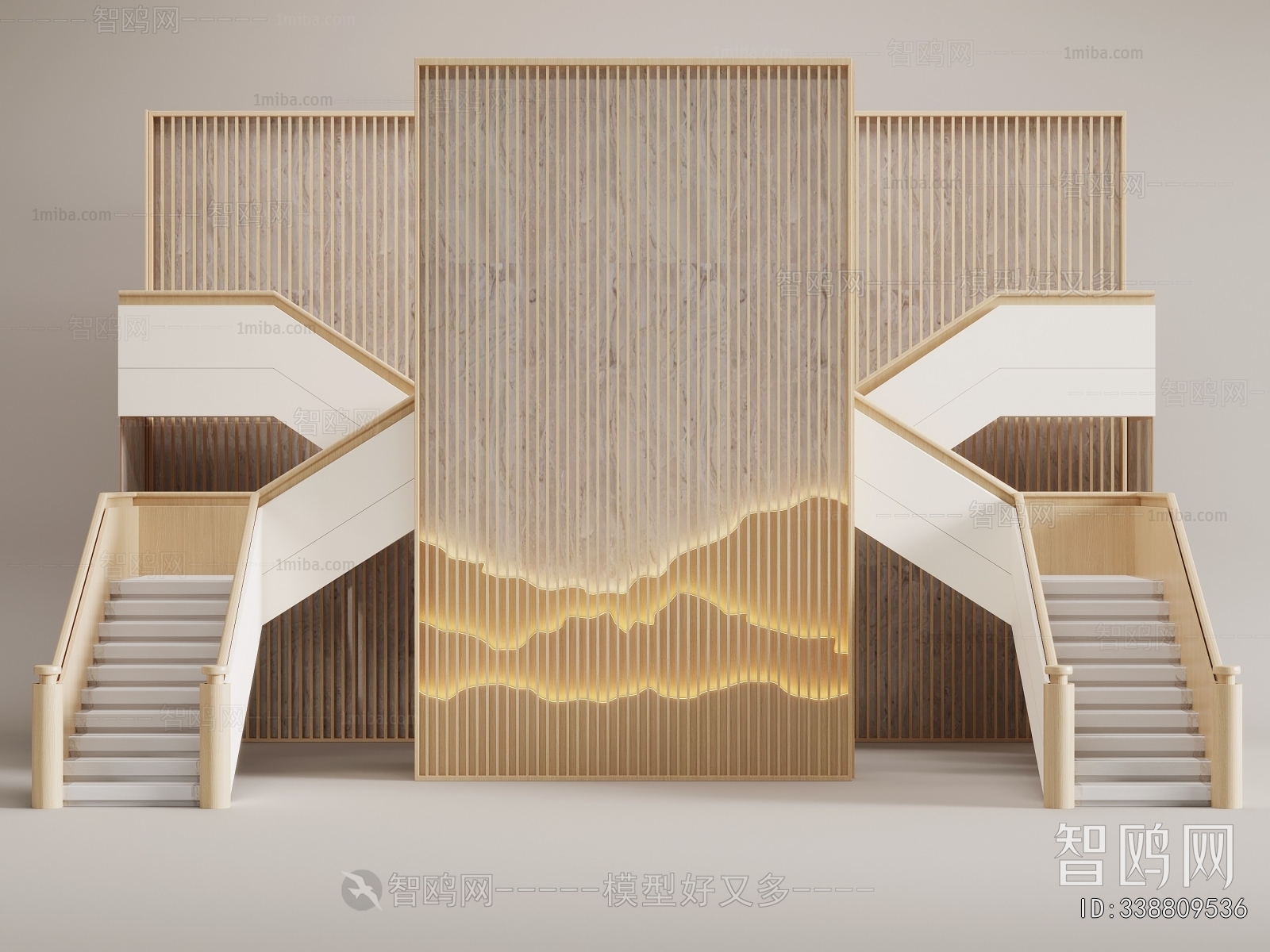 New Chinese Style Staircase
