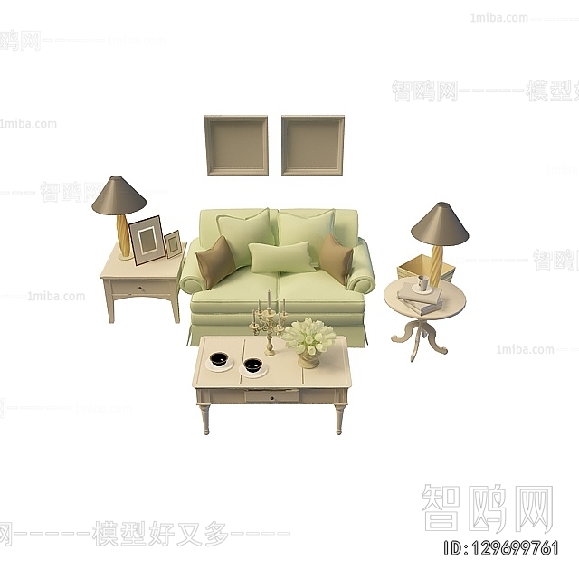 European Style Sofa Combination