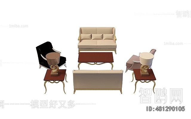 European Style Sofa Combination