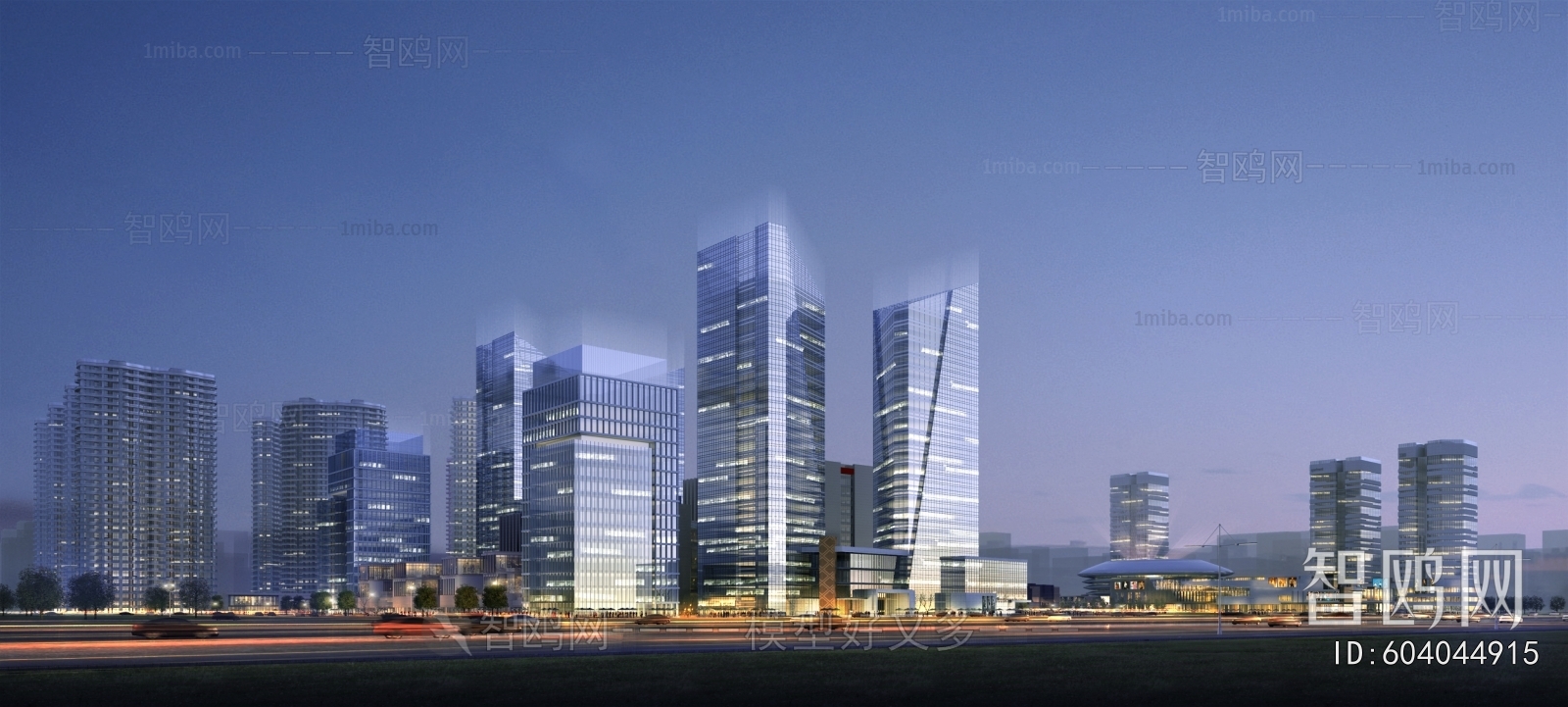 Modern Appearance Of Commercial Building