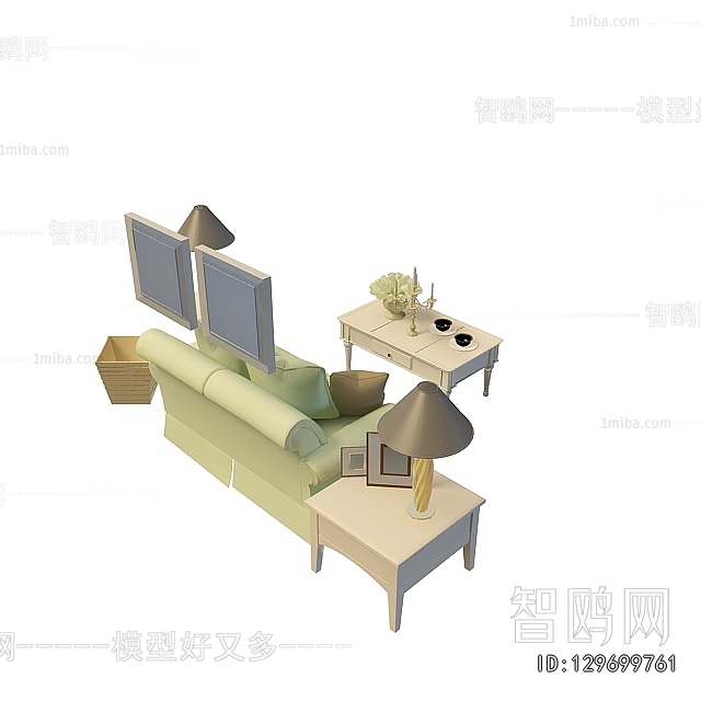 European Style Sofa Combination