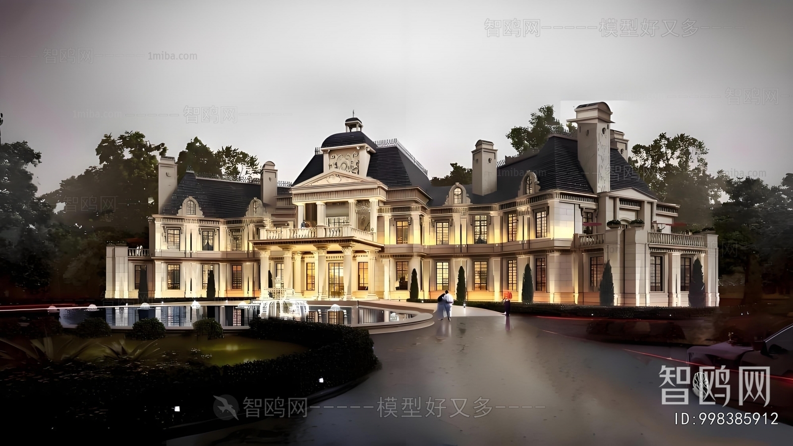 European Style Building Appearance