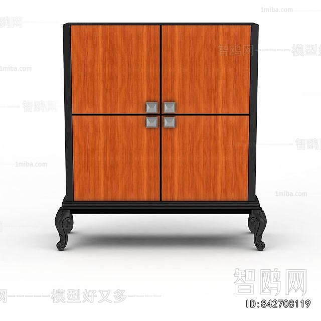 New Classical Style Side Cabinet