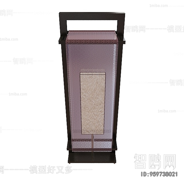 New Chinese Style Floor Lamp