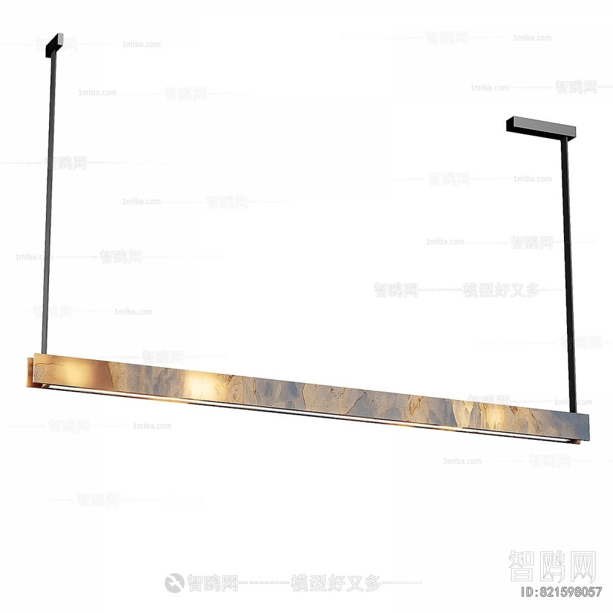 Modern Long Chandelier