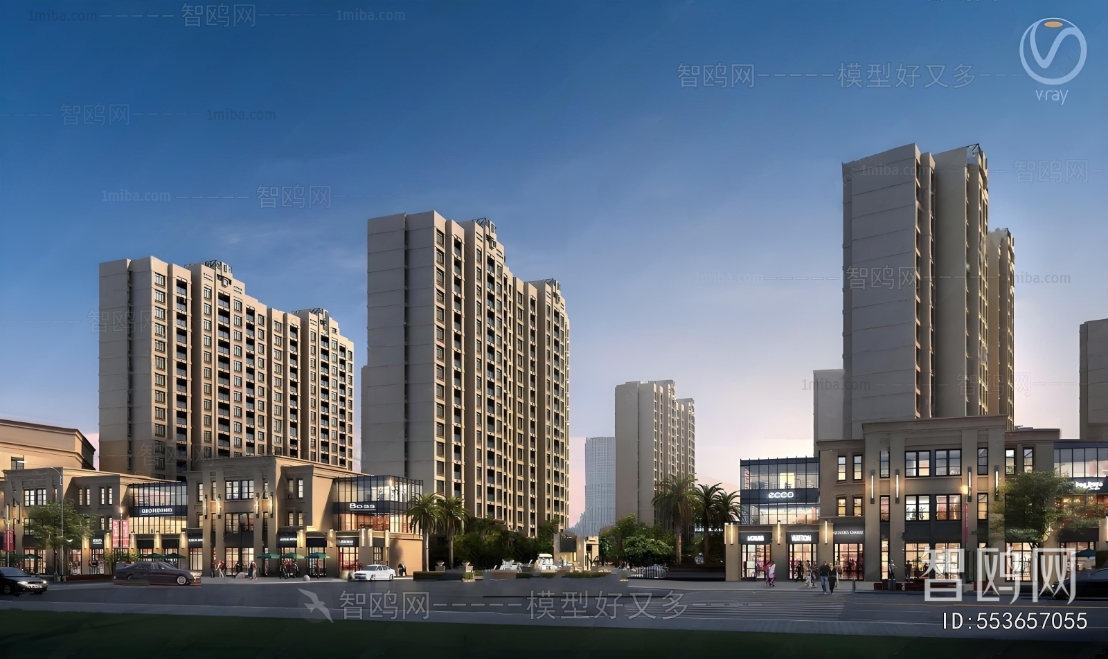 Modern Building Appearance