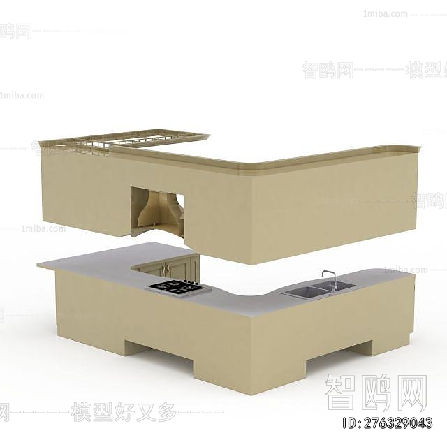 European Style Kitchen Cabinet