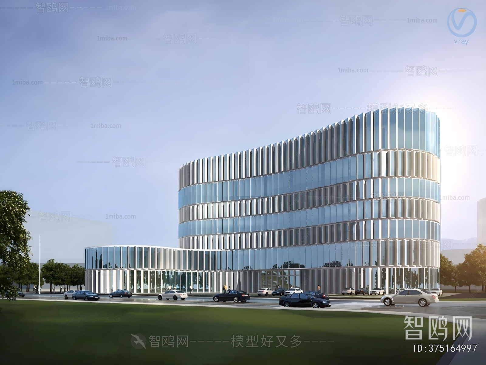 Modern Appearance Of Commercial Building