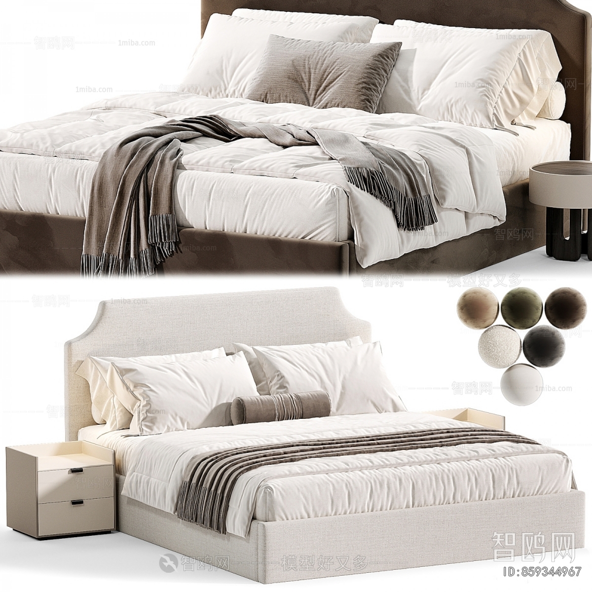 Modern Double Bed
