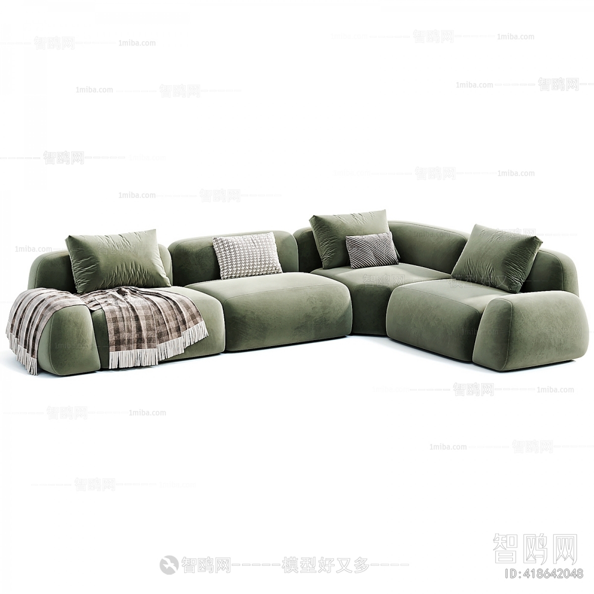 Modern Multi Person Sofa
