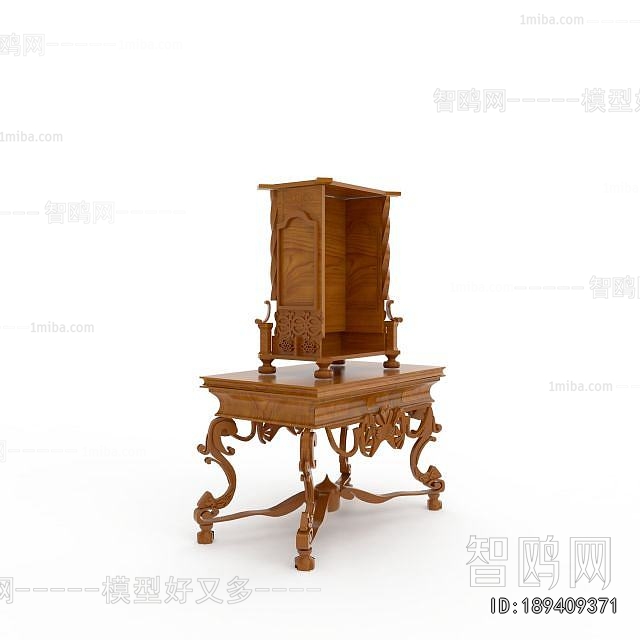 European Style Buddhist Niche