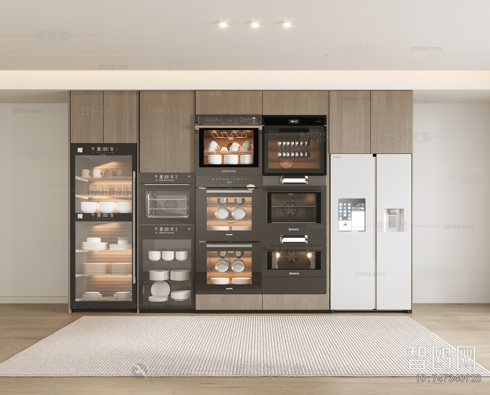 Modern Electric Kitchen Appliances