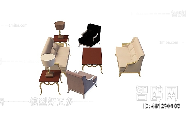 European Style Sofa Combination