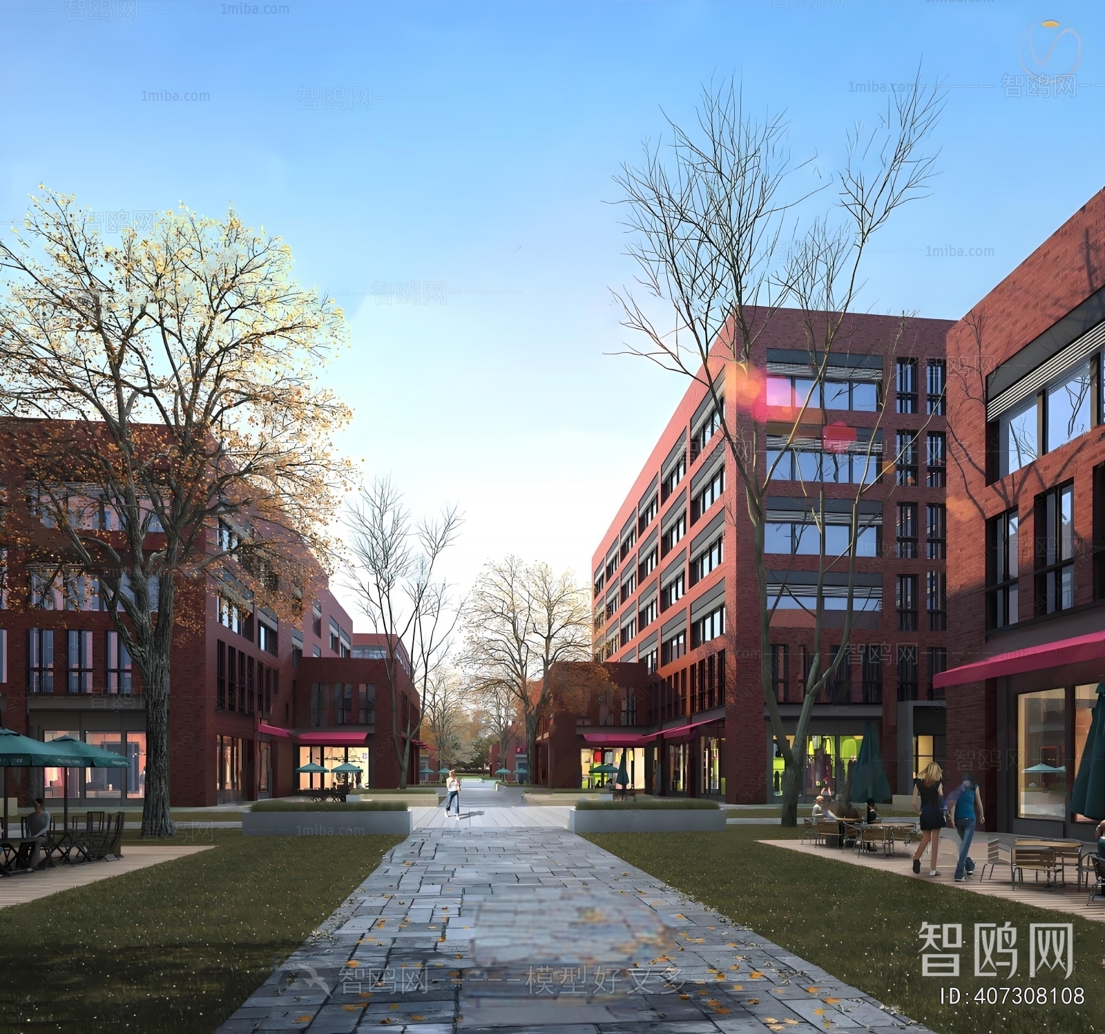 Modern Commercial Street