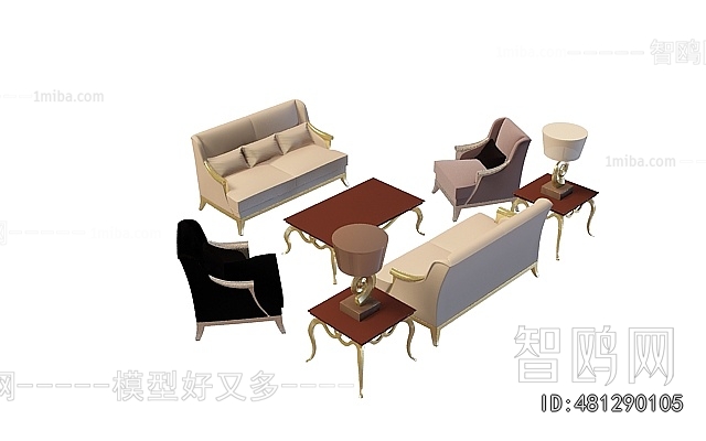 European Style Sofa Combination