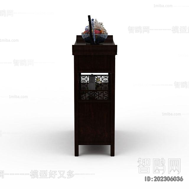 New Chinese Style Side Cabinet