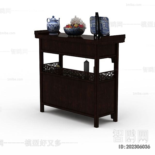 New Chinese Style Side Cabinet