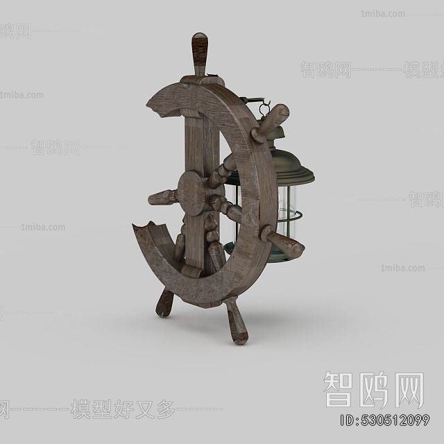 Mediterranean Style Wall Lamp