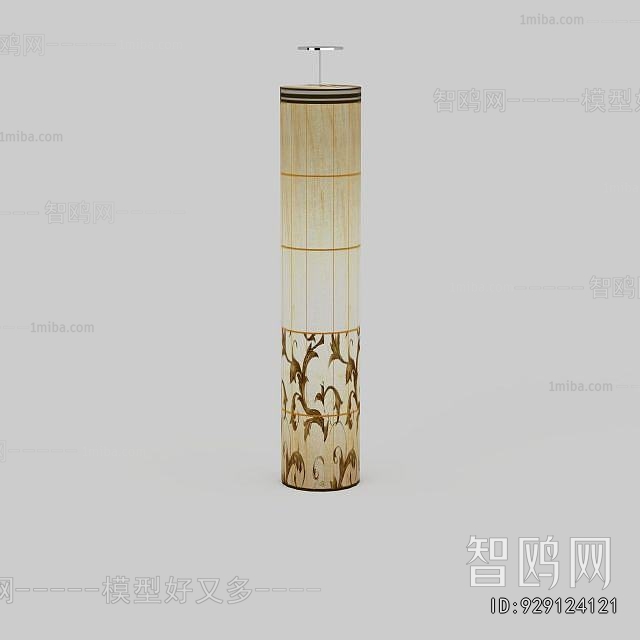 New Chinese Style Floor Lamp