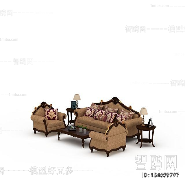 European Style Sofa Combination