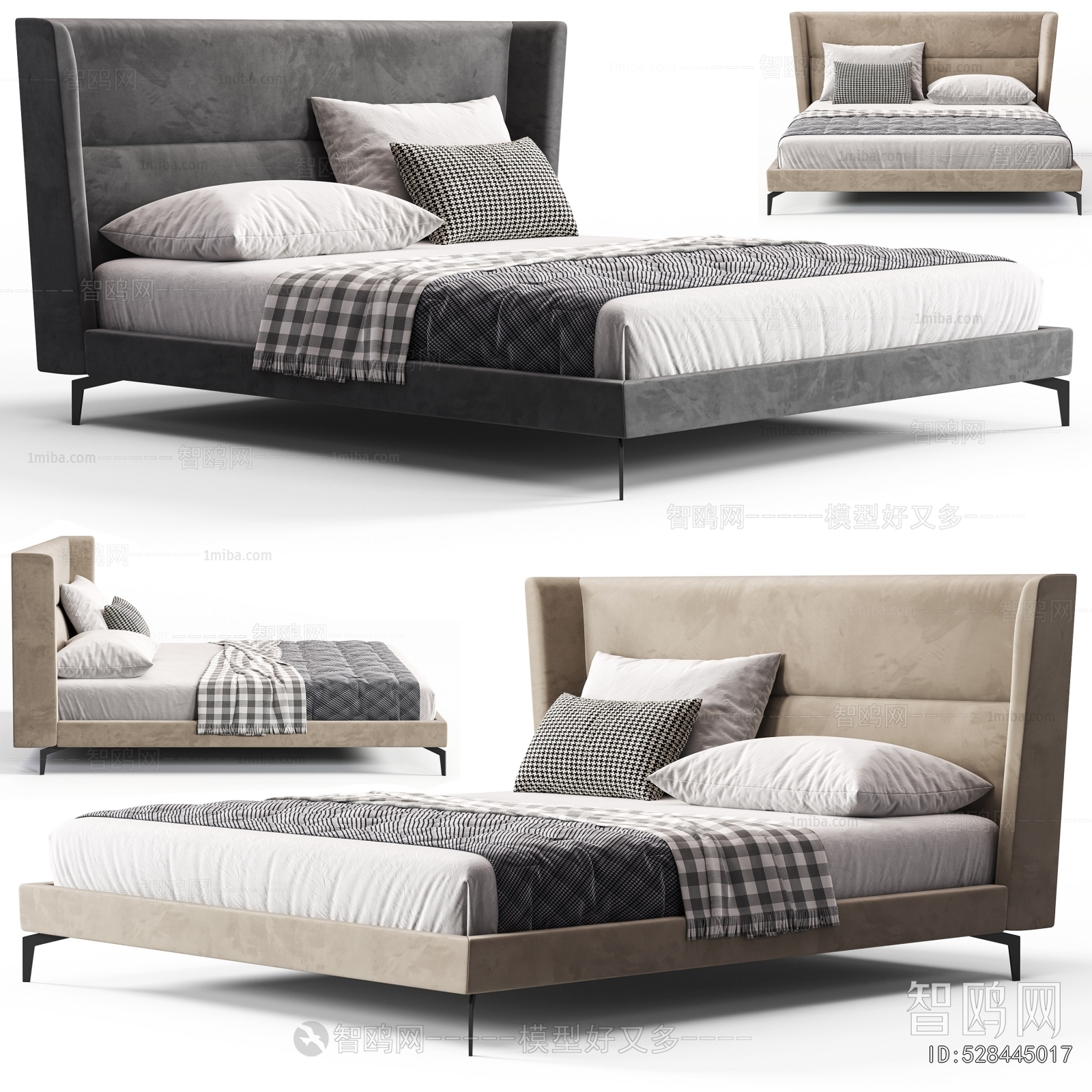 Modern Double Bed