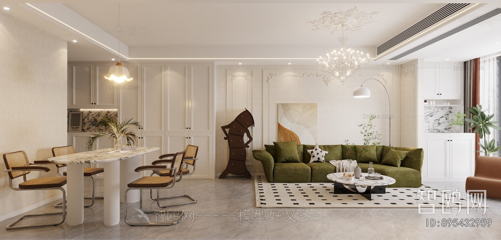 French Style A Living Room