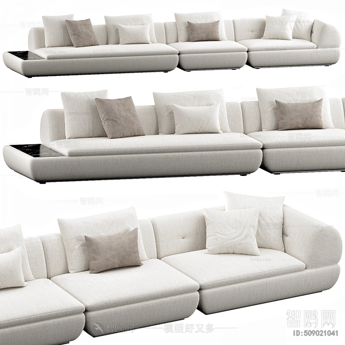 Modern Multi Person Sofa