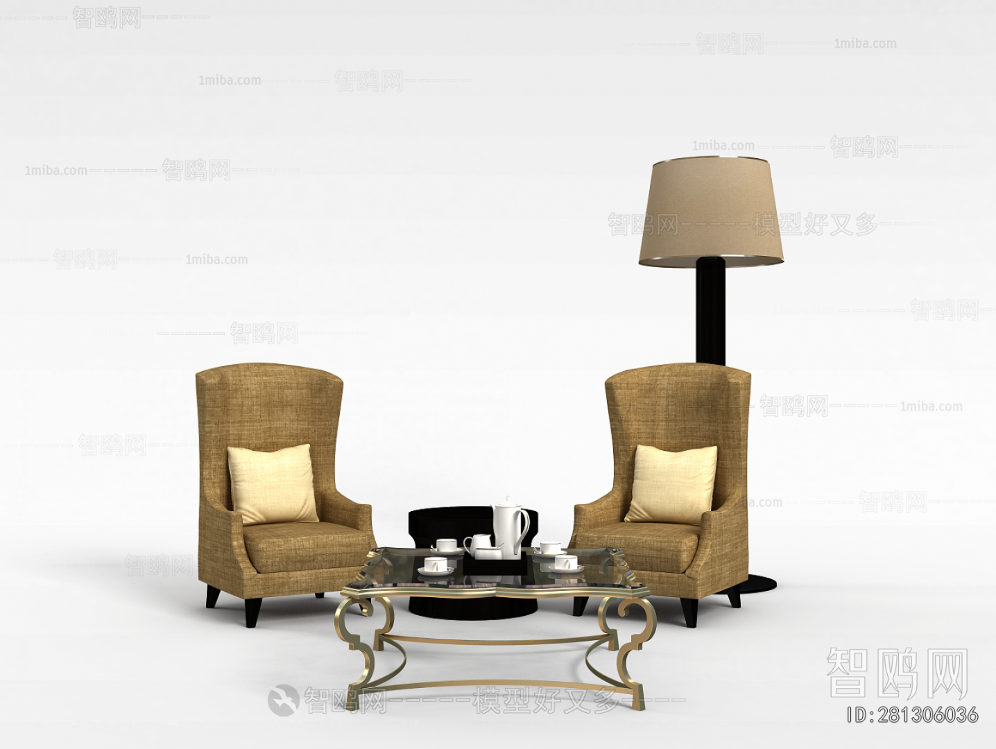 European Style Single Sofa