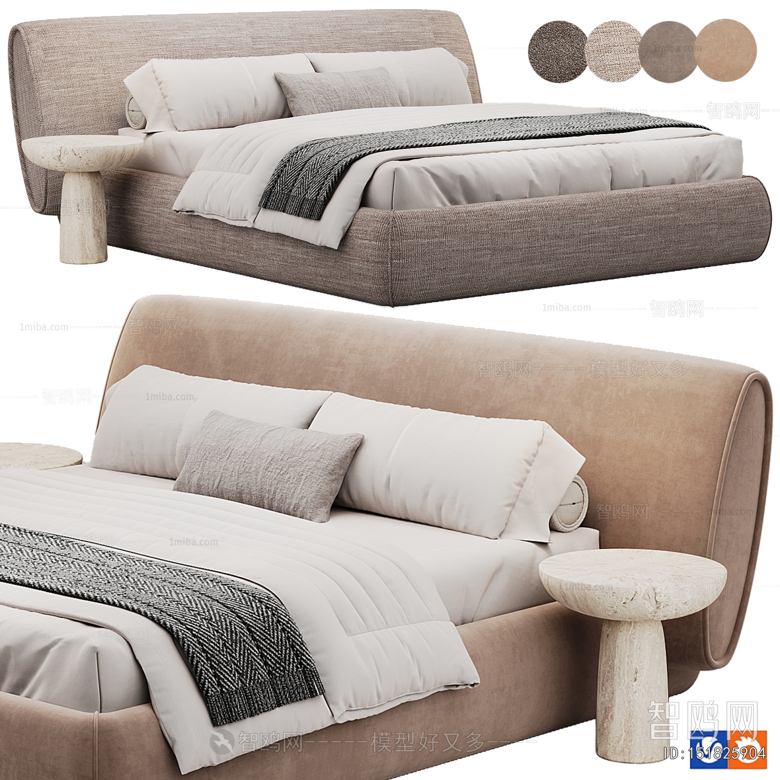 Modern Double Bed