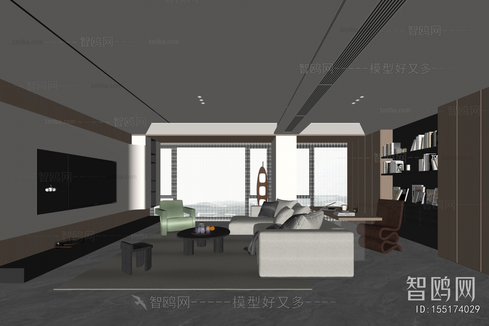 Modern A Living Room