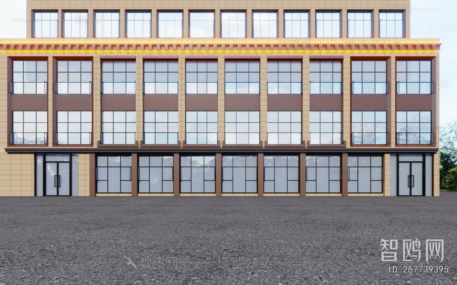 Modern Building Appearance