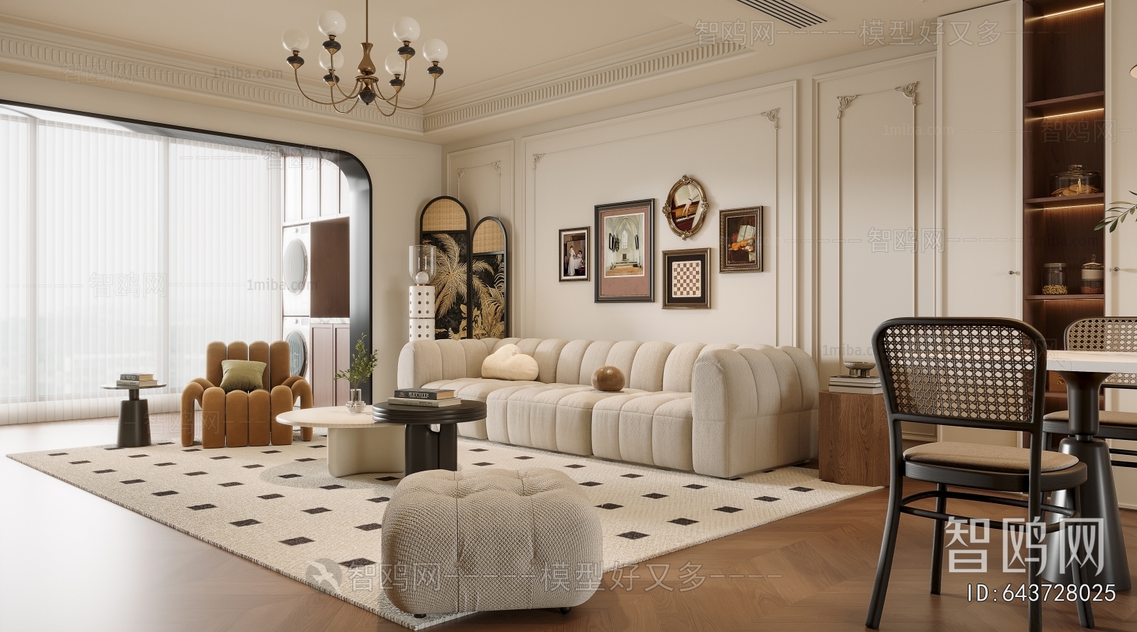 French Style A Living Room