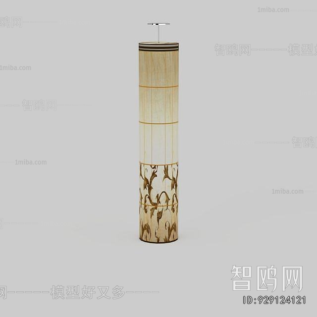 New Chinese Style Floor Lamp