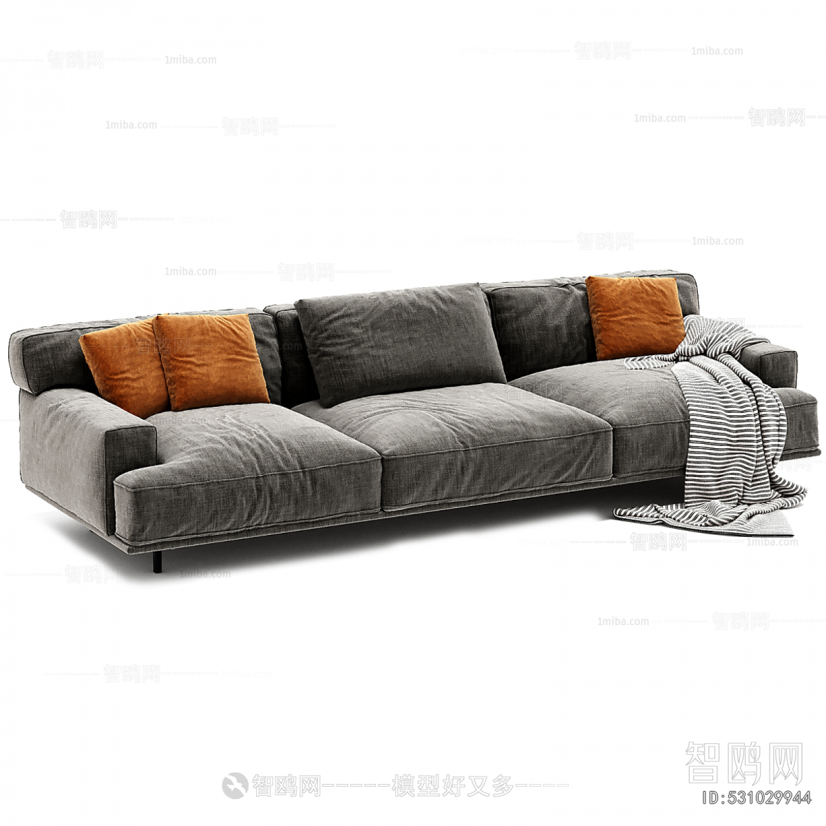 Modern Multi Person Sofa