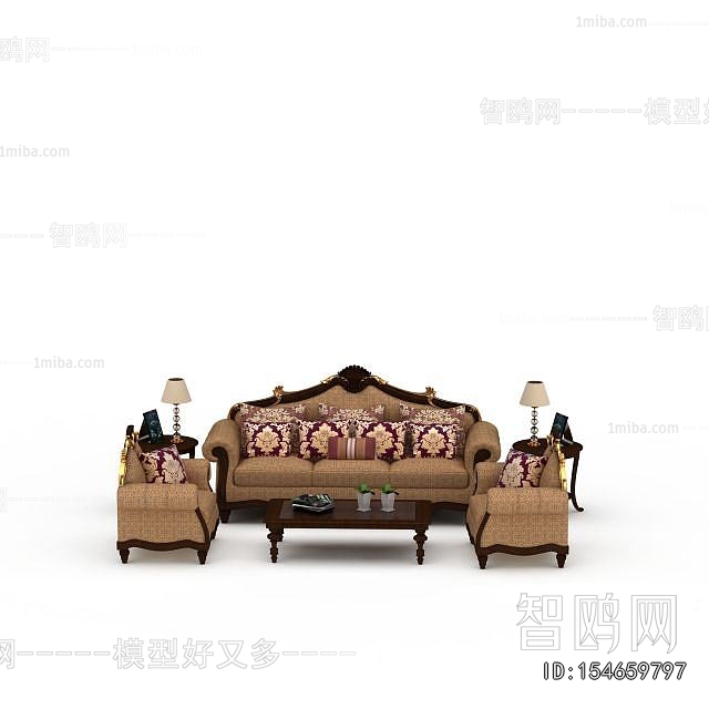 European Style Sofa Combination