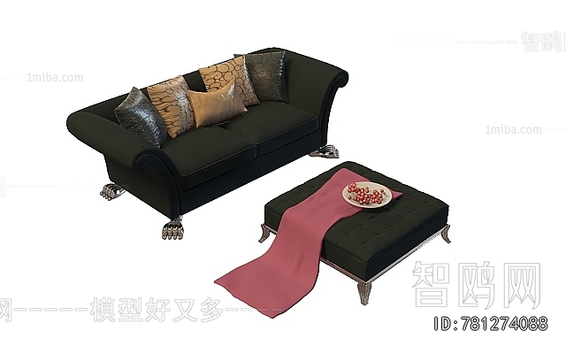 European Style A Sofa For Two